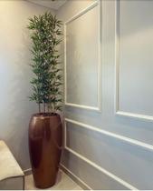 Planta bambu artificial 8 hastes 1 mt/sem o vaso