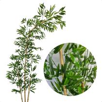 Planta Bambu Artificial Grande Curvado Sem Vaso Decoração