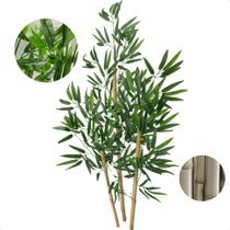 Planta Bambu da Sorte Artificial 1 Metro Decoração