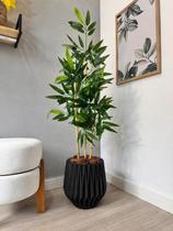 Planta Bambu Da Sorte Artificial Com Vaso Arranjo Completo - Planta Bambu Da Sorte Artificial Com Vaso Arranjo Completo -