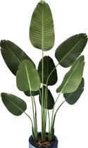 Planta Bananeira Artificial Grande Folhas Árvore Decoração - Flores Imp