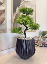 Planta Bonsai Árvore Artificial Com Vaso Decoração Realista - Planta Bonsai Árvore Artificial Com Vaso Decoração Realista -