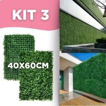 Planta Buchinho Artificial 60x40 Jardim Vertical Realista