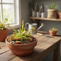 Planta Carnívora Dionéia - Pequena, Herbácea, Nativa dos Pântanos Planta Carnívora Dionéia - Pequena, Herbácea, Nativa dos Pântanos