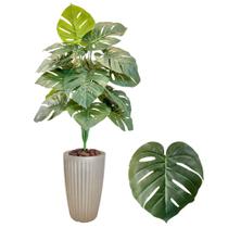 Planta Costela De Adão Artificial Vaso Cone Completo