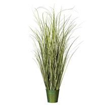 Planta de grama artificial Vickerman Everyday 37 polegadas com panela de ferro Planta de grama artificial Vickerman Everyday 37 polegadas com panela de ferro