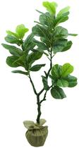 Planta Ficus Lyrata 130cm Toque Real Arvore de Vaso