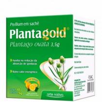 Planta Gold Psyllium Plantago Ovata Regula Intestino 10Sachê Sabor Laranja - Arte Nativa