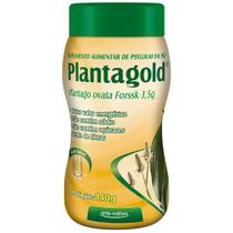 Planta Gold Psyllium Plantago Ovata rico em Fibras pote 140g sem sabor arte nativa