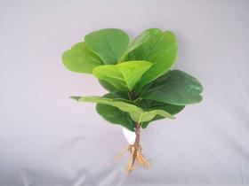 Planta haste de ficus lyrata artificial 25cm - Toke verde