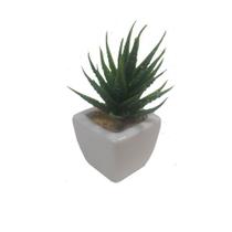 Planta Mini Suculentas Artificiais Vaso De Cerâmica - 3118