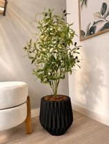 Planta Oliveira Arranjo Artificial Com Vaso Arvore Azeitona -