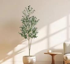 Planta oliveira artificial 1.20mts o vaso não acompanha Planta oliveira artificial 1.20mts o vaso não acompanha