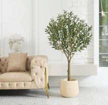 Planta oliveira artificial 1.25mts o vaso não acompanha Planta oliveira artificial 1.25mts o vaso não acompanha