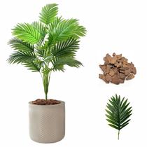 Planta Palmeira Artificial com Vaso Bojo Sala Decoração Casa