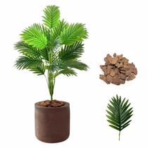 Planta Palmeira Artificial com Vaso Bojo Sala Decoração Casa