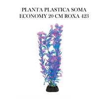 Planta plastica soma economy 20cm roxa(mod.423)