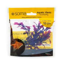 Planta Plástica Soma Economy para Aquários 10cm Planta Plástica Soma Economy para Aquários 10cm