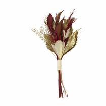 Planta Seca Mini Buquê Variado Dourado 25 cm Planta Seca Mini Buquê Variado Dourado 25 cm