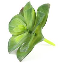 Planta Suculenta Artificial Verde 9cm - Villaggio das Flores