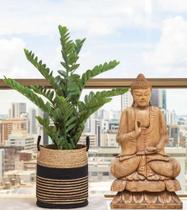 Planta zamioculca artificial 50cm sem o vaso