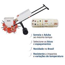 Plantadeira e Adubadeira Rotativa de Empurrar Com 14 Bicos Plantadeira e Adubadeira Rotativa de Empurrar Com 14 Bicos