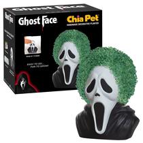 Plantador de cerâmica decorativo Chia Pet Ghost Face com pacote de sementes Plantador de cerâmica decorativo Chia Pet Ghost Face com pacote de sementes