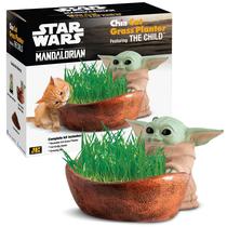 Plantador de grama Chia Cat Star Wars The Mandalorian Child