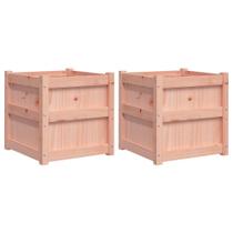 Plantadores de jardim VidaXL Solid Douglas Wood Brown 50x50cm Plantadores de jardim VidaXL Solid Douglas Wood Brown 50x50cm
