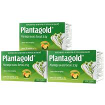 Plantagold Fibras em Sachê -90 Sachês no Total Kit 3 Caixas Laranja