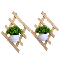 Plantas Artificiais 2 Floreira Treliça Jardim Vertical Primavera Flores