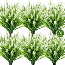 Plantas Artificiais AmberFun 16 Feixes Resistentes a UV Brancas Plantas Artificiais AmberFun 16 Feixes Resistentes a UV Brancas