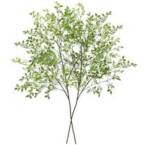 Plantas artificiais CEWOR Green Nandina 110 cm de altura, 2 unidades Plantas artificiais CEWOR Green Nandina 110 cm de altura, 2 unidades