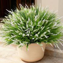 Plantas artificiais Ivydale 20 peças capim-macaco resistente a UV Plantas artificiais Ivydale 20 peças capim-macaco resistente a UV
