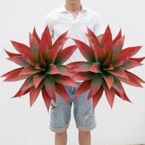 Plantas de agave artificial Ttranewsoo Large Resistentes a UV, pacote com 2 unidades