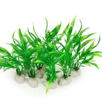 Plantas de aquário artificiais COMSUN, tamanho pequeno, pacote com 10 Plantas de aquário artificiais COMSUN, tamanho pequeno, pacote com 10
