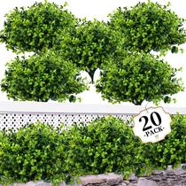 Plantas de buxo com vegetação artificial ColoPlay x20 para decoração Plantas de buxo com vegetação artificial ColoPlay x20 para decoração