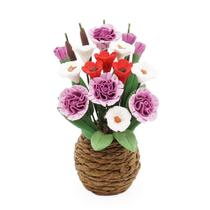 Plantas e flores em miniatura: decoração de casa de bonecas, Odoria