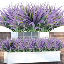 Plantas falsas de grama artificial Phliofd 16 unidades resistentes a UV