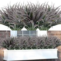 Plantas falsas de grama artificial Phliofd 16 unidades resistentes a UV