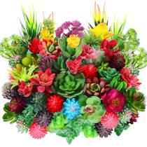 Plantas Suculentas Artificiais WILLBOND Sortidas 50 Unidades Plantas Suculentas Artificiais WILLBOND Sortidas 50 Unidades