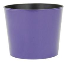 Planter Cheung's Modern Round 18 cm em plástico azul marinho