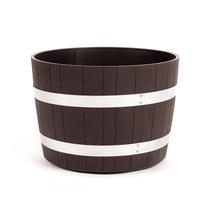 Planter RTS Home Accents Better Barrel 100% reciclado 45 cm Planter RTS Home Accents Better Barrel 100% reciclado 45 cm