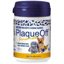 Plaque off removedor tártaro dental placa mau hálito 40g - Inovet