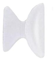 Plaqueta Adesiva Silicone 10 Pares - Borboleta Fosca