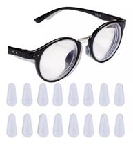 Plaqueta Adesiva Silicone Óculos C/01 Par Fosca