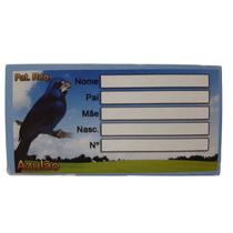 Plaqueta de Identificação - Azulão Plaqueta de Identificação - Azulão