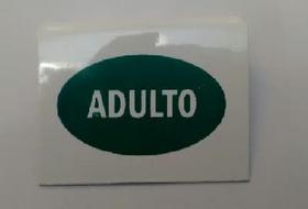 Plaqueta de Identificação de Alumínio - Adulto