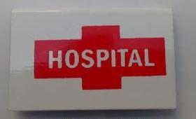 Plaqueta de Identificação de Alumínio - Hospital Plaqueta de Identificação de Alumínio - Hospital