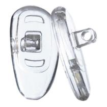 Plaqueta Em Silicone Para Óculos 5 Pares Acompanha Parafusos Plaqueta Em Silicone Para Óculos 5 Pares Acompanha Parafusos